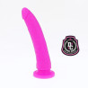 Delta Club - Toys Gode Médical Lilas Silicone 20 Cm -O- 4 Cm